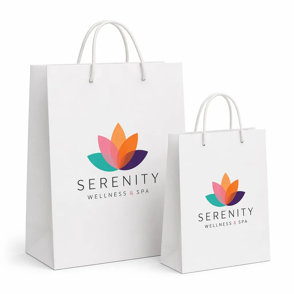 Custom Printed Shopping Bags | Retail Paper Bags with Logo