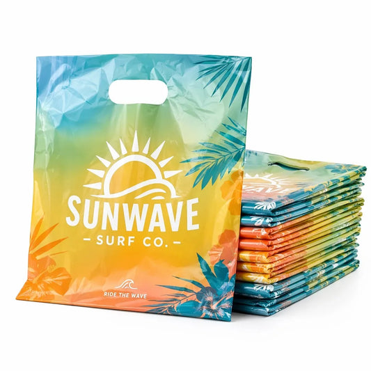 Custom Merchandise Bags | Branded Plastic Retail Bags