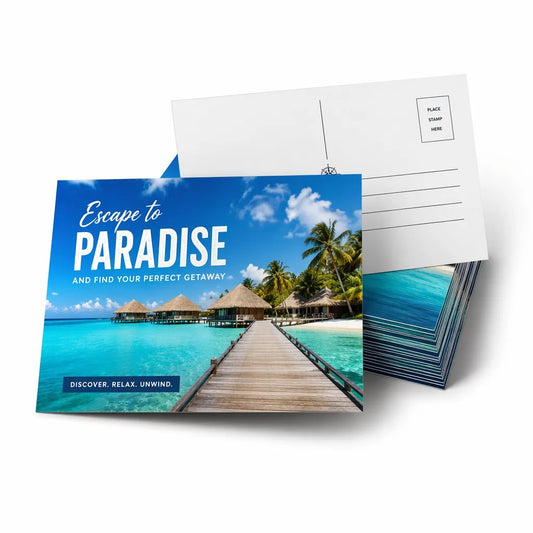 Custom Postcards | Full-Color, Glossy or Matte Finish