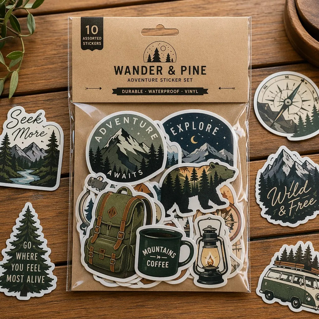 Custom Die-Cut Stickers | Any Shape, Premium Vinyl & More