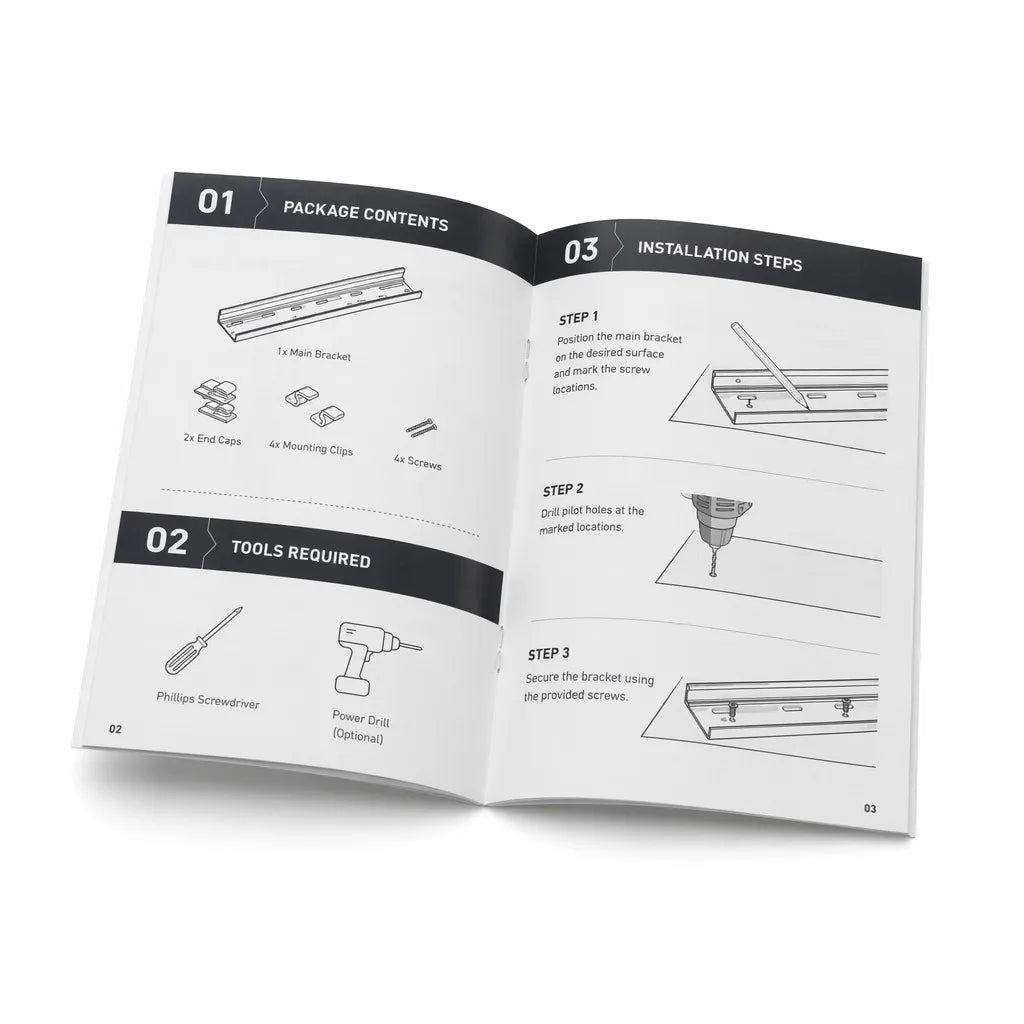 Custom Instruction Manuals | Clear, Professional Documentation