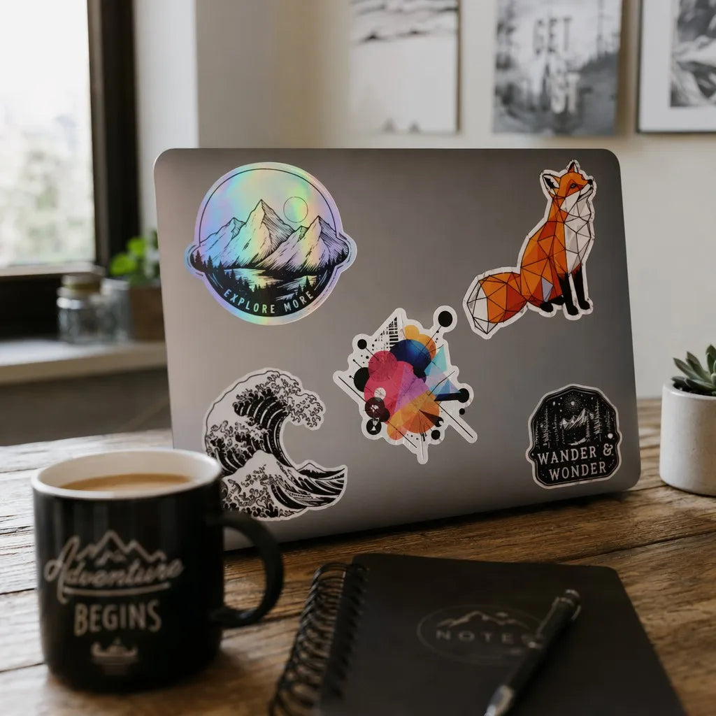 Custom Die-Cut Stickers | Any Shape, Premium Vinyl & More
